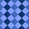 Argyle Pattern Blue