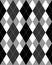 Argyle Pattern Grayscale EPS