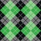 Argyle Pattern in Green and Black