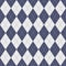 Argyle pattern seamless in purple grey. Light geometric stitched vector graphic for gift wrapping paper, socks, sweater, jumper.