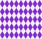 Argyle plaid in proton purple colors