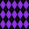 Argyle plaid in proton purple colors