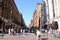 Argyle Street is a major thoroughfare in the city centre of Glasgow