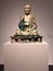 Arhat Luohan in Metropolitan Museum of Art. Chinese three-toned glaze Buddhism