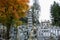 Arhat statues of the Umpenji temple in Miyoshi, Japan.