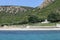 The Ari Burnu Cemetery at Anzac Cove at Gallipoli in Turkiye