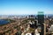 Arial panorama of Boston, Ma, USA
