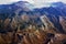 Arial Panorama of European Alps in Autumn