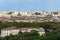 Arial view of Rome city from Janiculum hill, Terrazza del Gianicolo. Rome. Italy