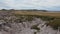 Arial view of sand hills and grasslands in north western Nebraska