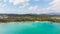 Arial view of Seven Seas Beach in tropical Puerto Rico