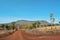 An arid African landscape in Kilome Plains, Kenya