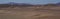 Arid landscape alongside the Pan American Highway in Chile