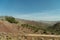 Arid landscape of the high atlas in Morocco