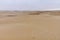 Arid landscape in the Huacachina desert, Peru