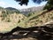 Arid landscape of the mountains of the  Fergana Valley in Uzbekistan.