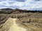 Arid landscape at the Mud Volcanoes