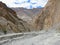 Arid mountains in the Valley of Markah in Ladakh, India.