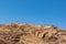 Arid Naukluft Mountain Zebra Park landscape in Namibia.