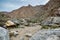 The arid San Ysidro Mountains, Anza-Borrego Desert State Park, California, USA