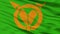 Arida City Flag, Japan, Wakayama Prefecture, Closeup View