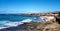 Arieal view of Jandia Nature Park - Fuerteventura, Canary Islands, Spain