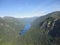 Ariel View of Misty Fjords in Ketchikan Alaska Tongass National Forest