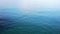 Ariel view sea waves calm and tranquil background