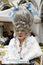 aristocratic woman for carnival of venice. Venice, Italy