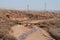 Arizona, Cameron - Dry Little Colorado River in March