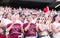 Arizona Cardinals Fans Cheering their team on