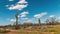 Arizona Landscape Time Lapse With Cactus Near Phoenix