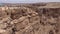 Arizona, Little Colorado Gorge, Panning across the rock walls with people at the overlook