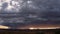 Arizona Monsoon Storm at Sunrise Time Lapse