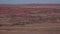 Arizona mountain eroded landscape, Petrified Forest National Wilderness Area and Painted Desert