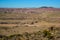 Arizona mountain eroded landscape, Petrified Forest National Wilderness Area and Painted Desert