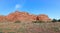 Arizona Mountain Showing Erosion And Striation