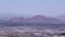 Arizona, Phoenix, a view of Camelback mountain from the top of South Mountain