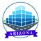 Arizona Property Icon Shows Real Estate Broker In Az 3d Illustration