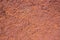 Arizona red stone detail with orange desert sand