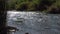 Arizona, Salt River, A view of looking downstream on the Salt River as the sun reflects off the water