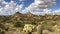 Arizona Scottsdale Desert landscape Pinnacle Peak Mountain.