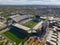 Arizona Stadium, University of Arizona aerial view, Tucson, Arizona, USA