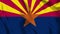 Arizona State Flag Loop 4K