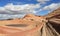 Arizona/Utah: Coyote Buttes - Wind-Sculpted Sandstone Landscape After Rain