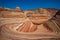 Arizona Wave - Famous Geology rock formation in Pariah Canyon