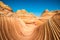 Arizona Wave - Famous Geology rock formation in Pariah Canyon, USA