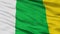 Arjona City Flag, Colombia, Bolivar Department, Closeup View