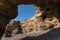 Ark rock formation Pointe du Payre, France