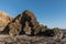 Ark rock formation Pointe du Payre, France